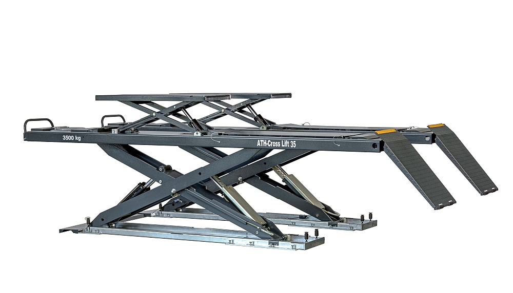 CrossLift 35 schaarbrug uitlijnuitvoering opbouw