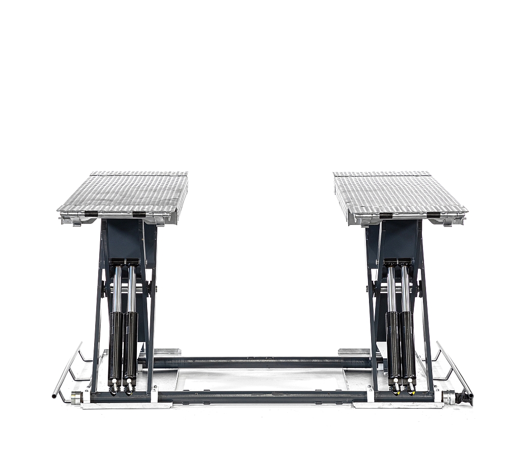 ATH Flex 30 mobiele schaarhefbrug met dorpelopname 220V 3000 kg