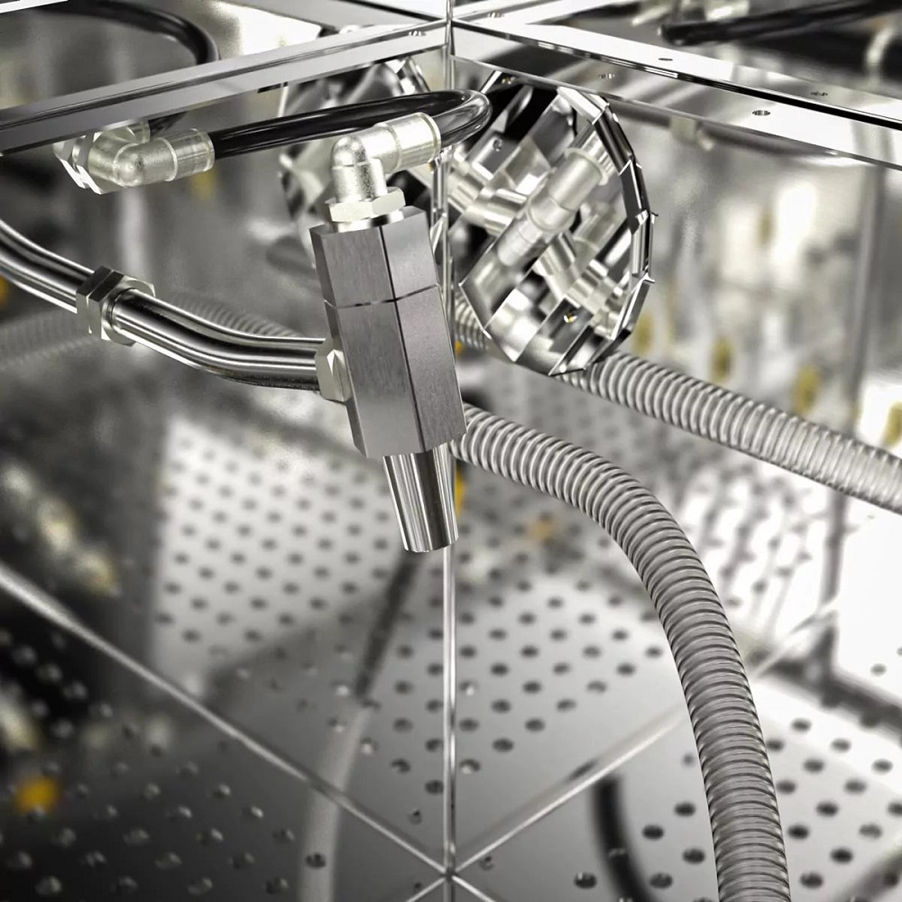 Spuitpistoolreiniger RVS handmatig en automatisch reinigen